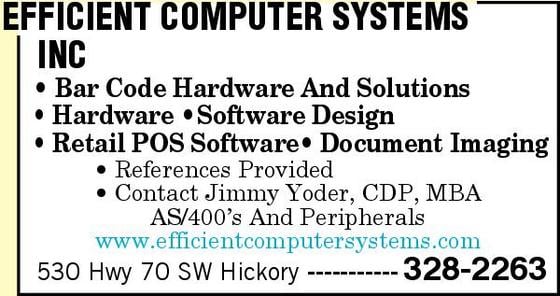 Photo of Efficient Computer Systems