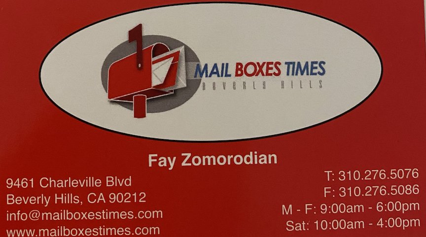 Photo of Mail Boxes Times