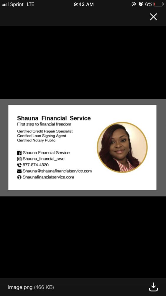 Photo of Shauna Financial Service