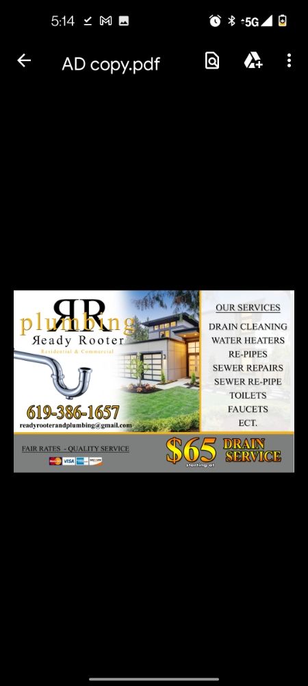 Photo of Ready Rooter and Plumbing
