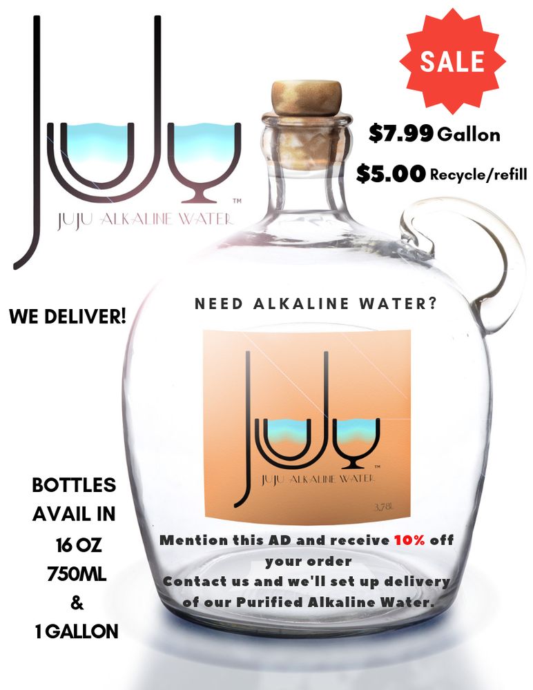 Photo of JuJu Alkaline Water