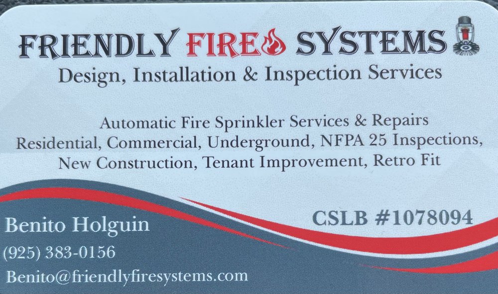Photo of Friendly Fire Systems