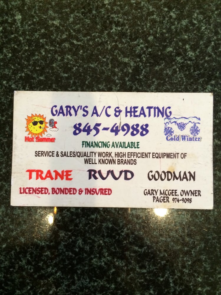 Photo of Gary's A-C & Heating