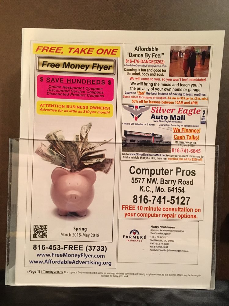 Photo of Affordable Advertising Free Money Flyer