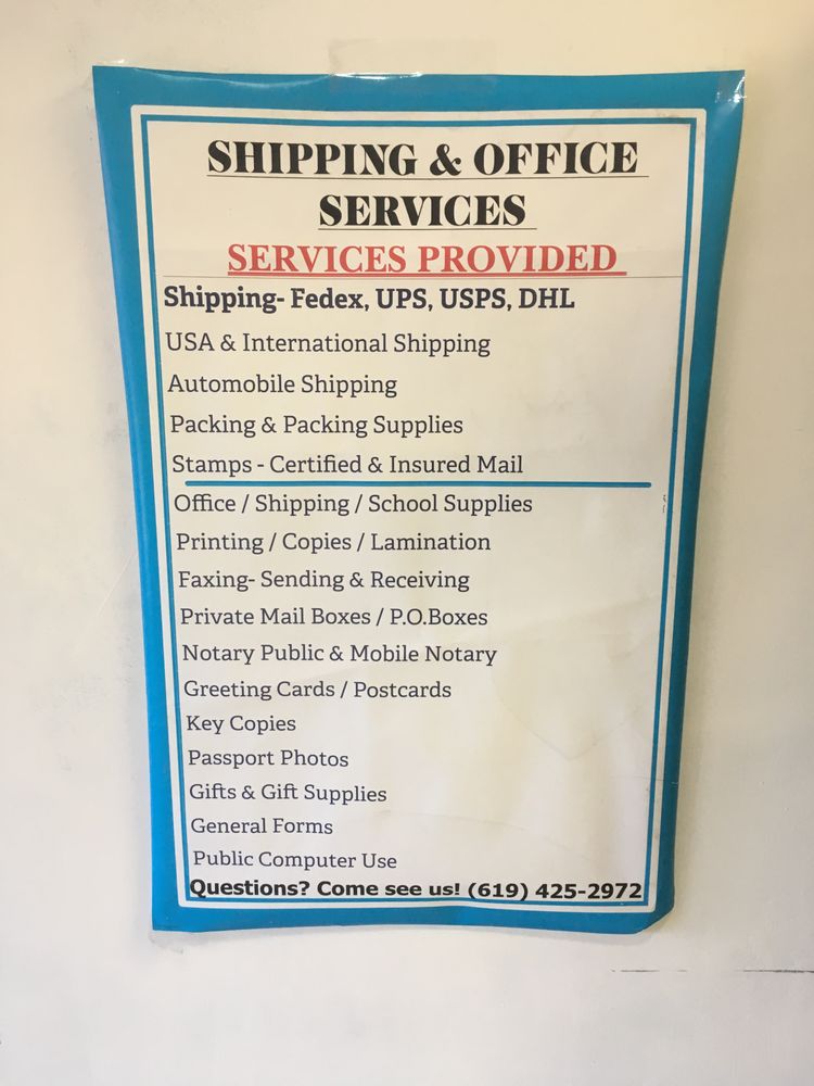 Photo of Shipping & Office Services