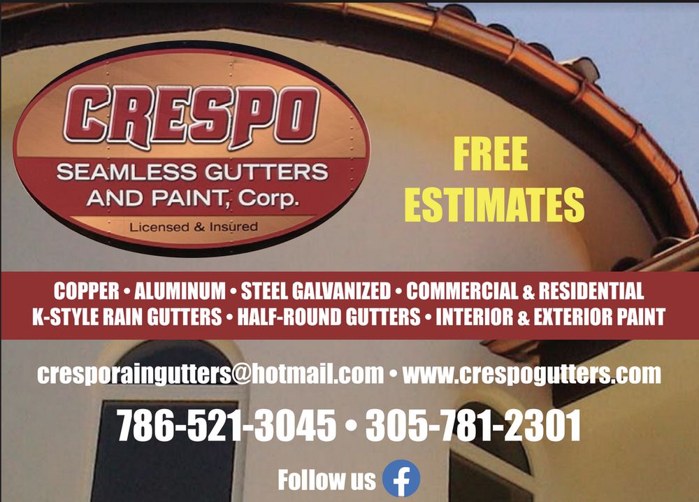 Photo of Crespo Seamless Rain Gutters