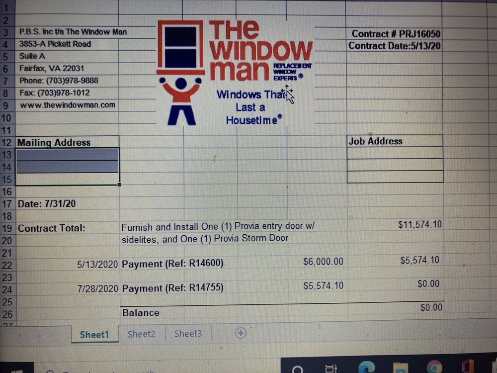 Photo of The Window Man
