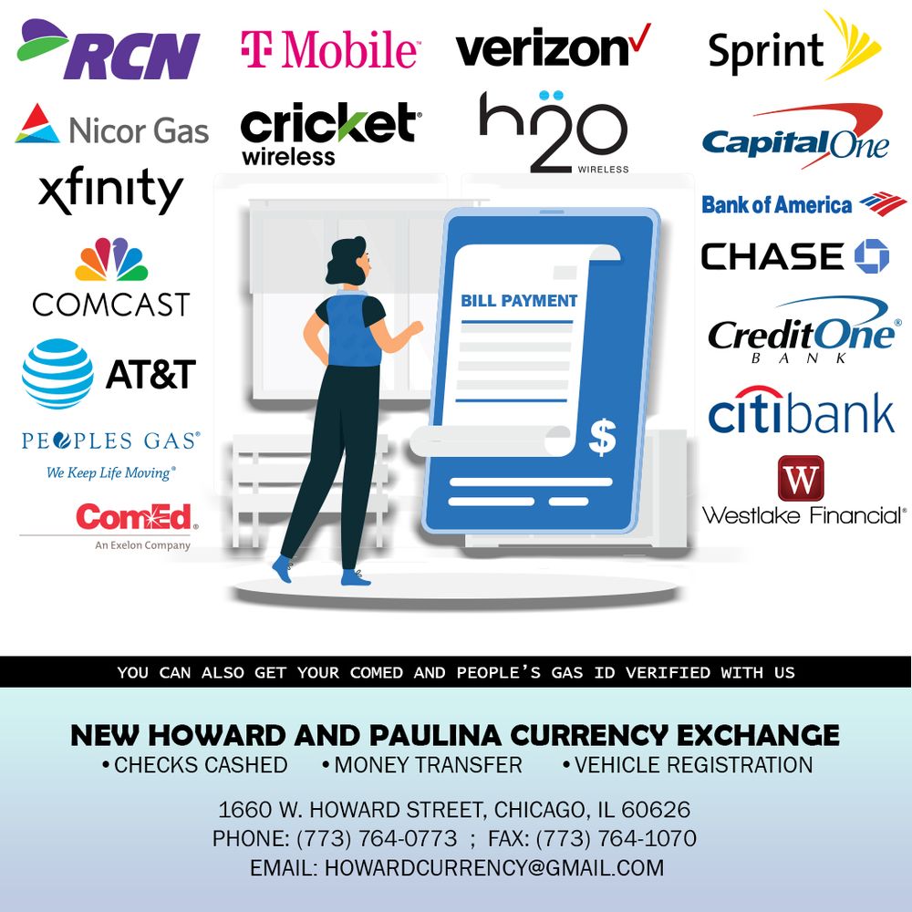 Photo of New Howard & Paulina Currency Exchange