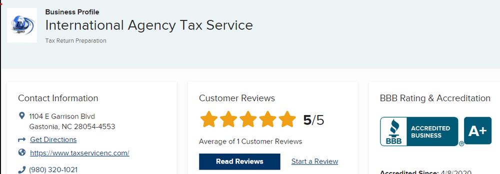 Photo of IA Tax Service