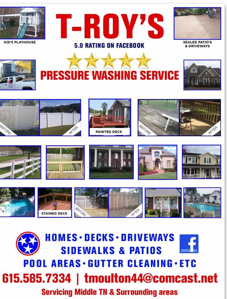 Photo of T-Roy's Pressure Washing Service