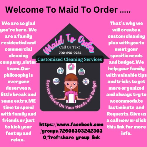 Photo of Maid To Order