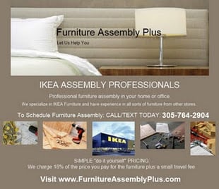 Photo of Furniture Assembly Plus