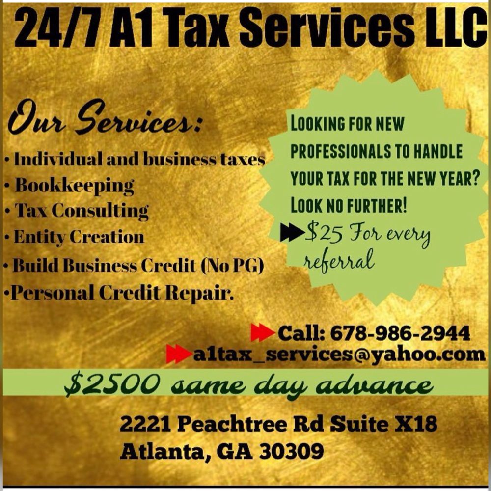 Photo of 24/7 A1 Tax Services