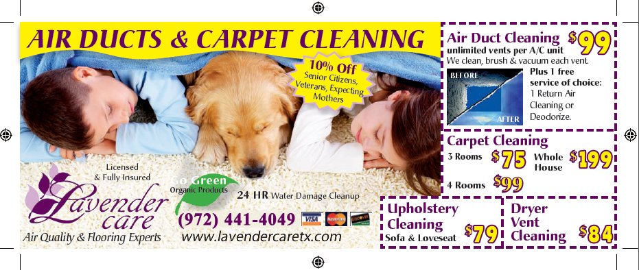 Photo of Lavender Care Air Duct & Carpet Cleaning