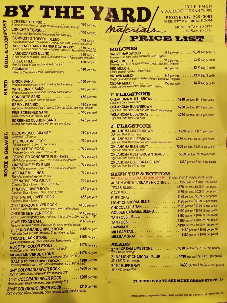 Photo of By The Yard Materials