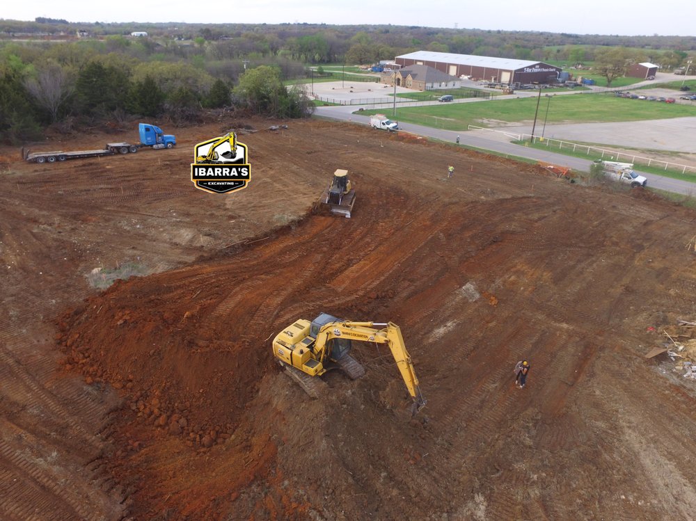Photo of Ibarra's excavation
