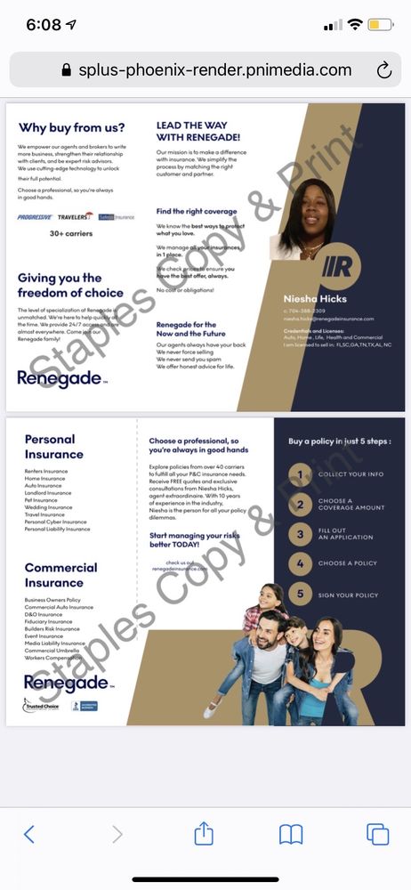 Photo of Renegade Insurance Niesha Hicks Agency
