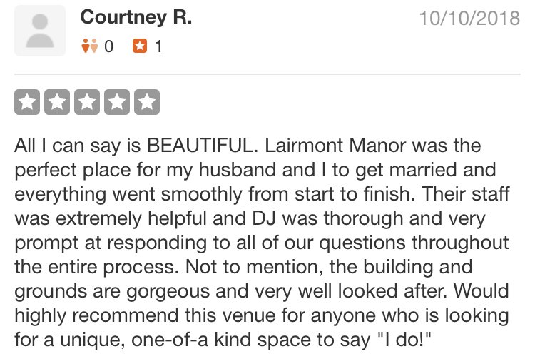 Photo of Lairmont Manor