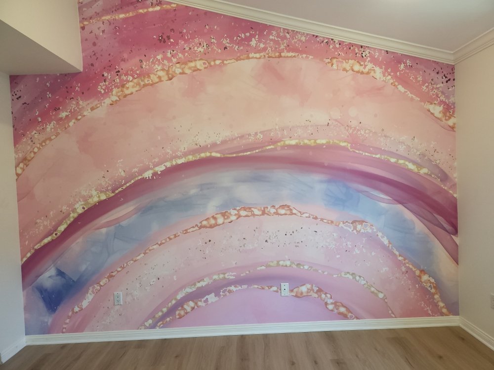 Photo of Up And Dry Wallpaper Installation
