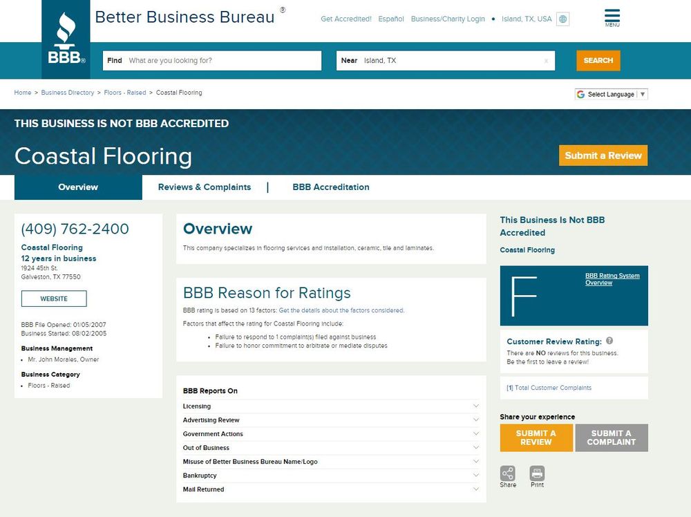 Photo of Coastal Flooring And Home Renovation