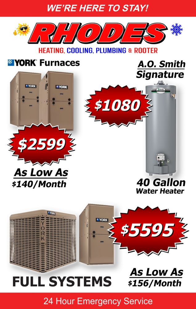 Photo of Rhodes Heating Cooling Plumbing And Rooter