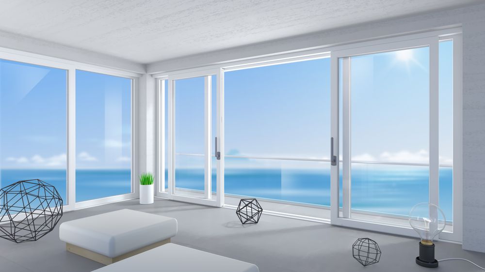 Photo of window and glass coral gables