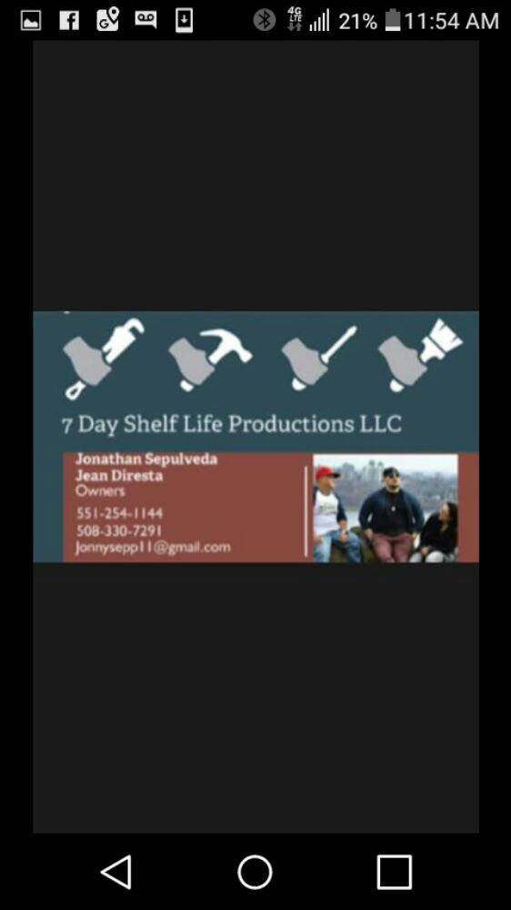 Photo of 7 Day Shelf Life