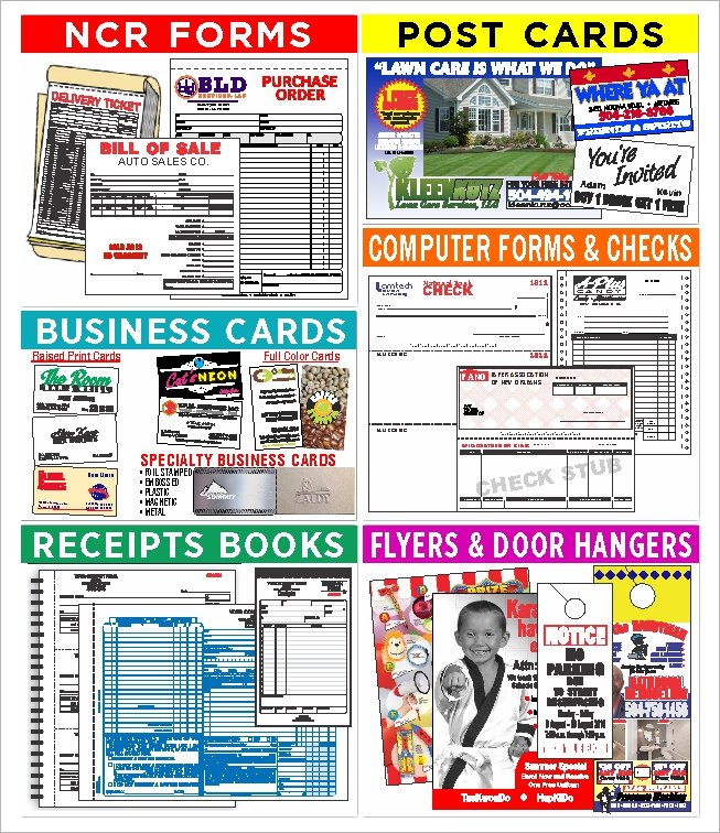 Photo of Business Forms