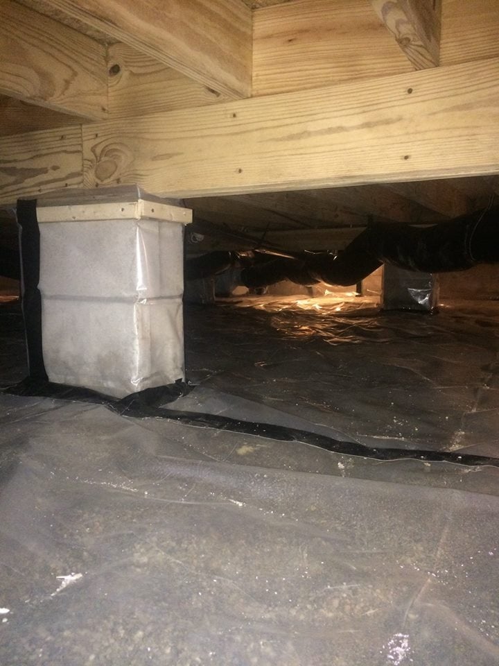 Photo of Crawlspace Remediation