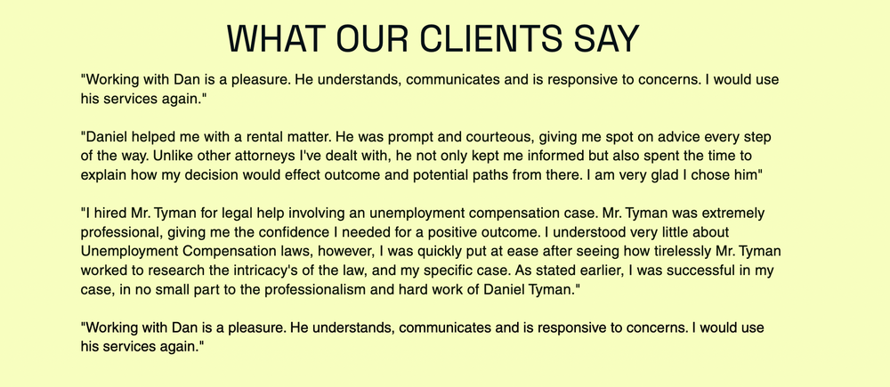 Photo of Tyman Law Firm