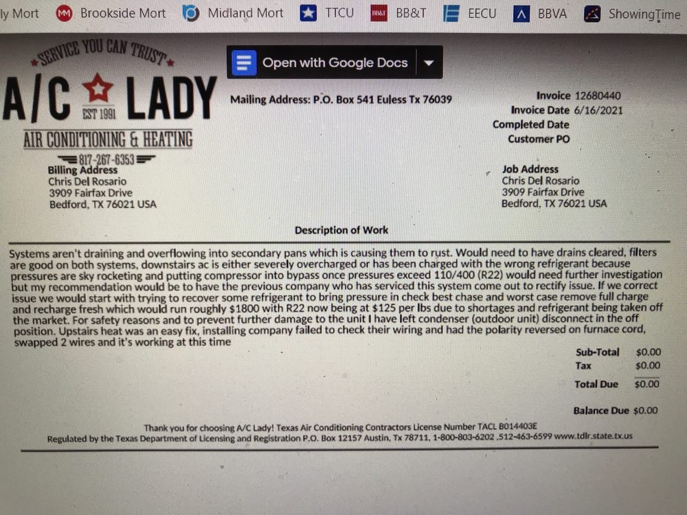 Photo of A/C Lady