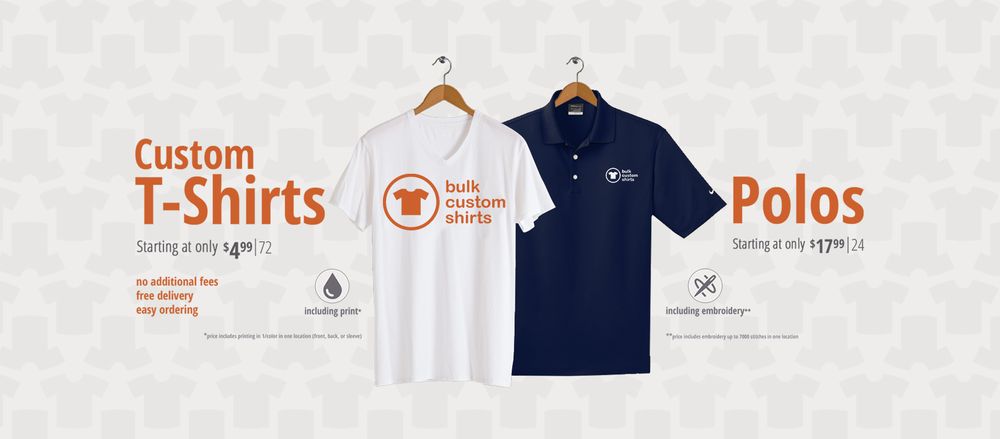 Photo of Bulk Custom Shirts