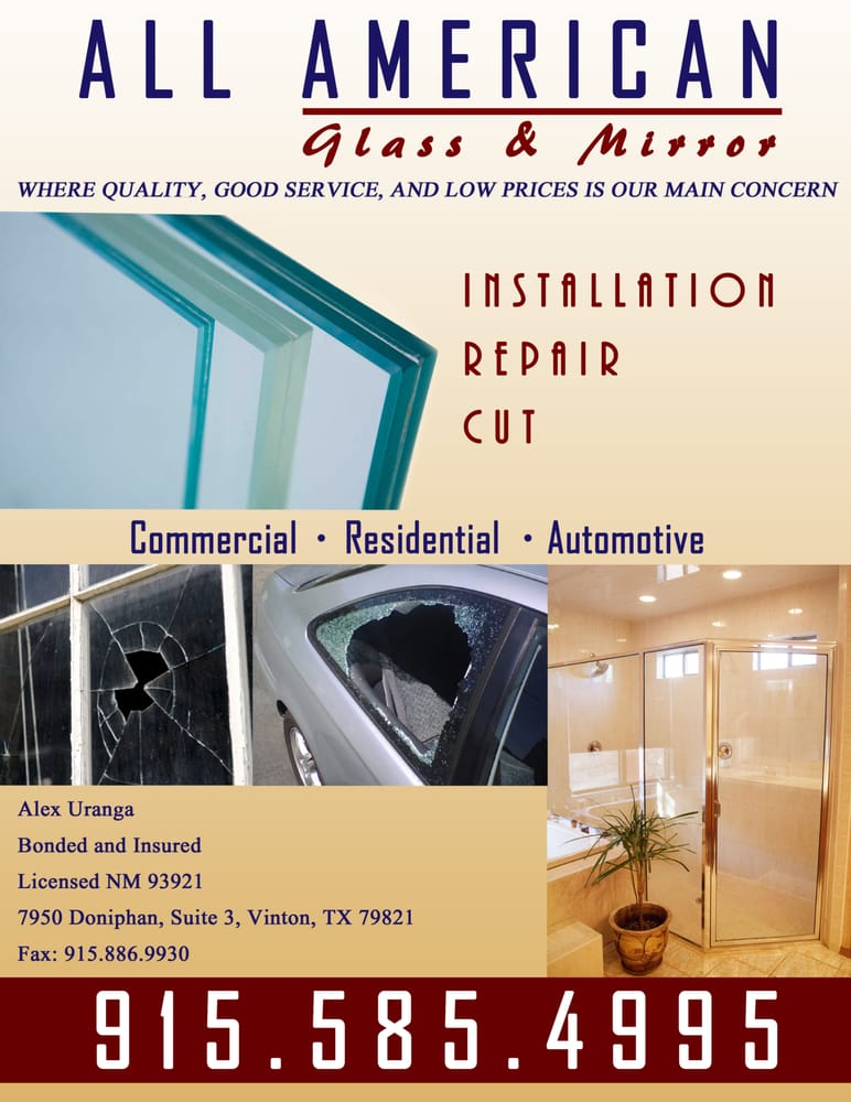 Photo of All American Glass & Mirror