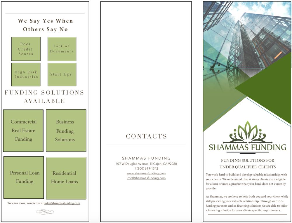 Photo of Shammas Funding