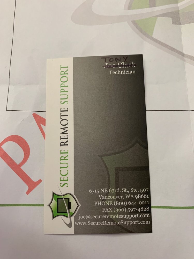 Photo of Secure Remote Support