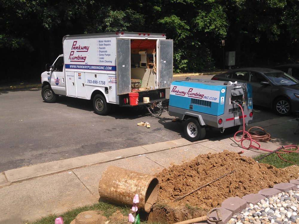 Photo of parkway plumbing