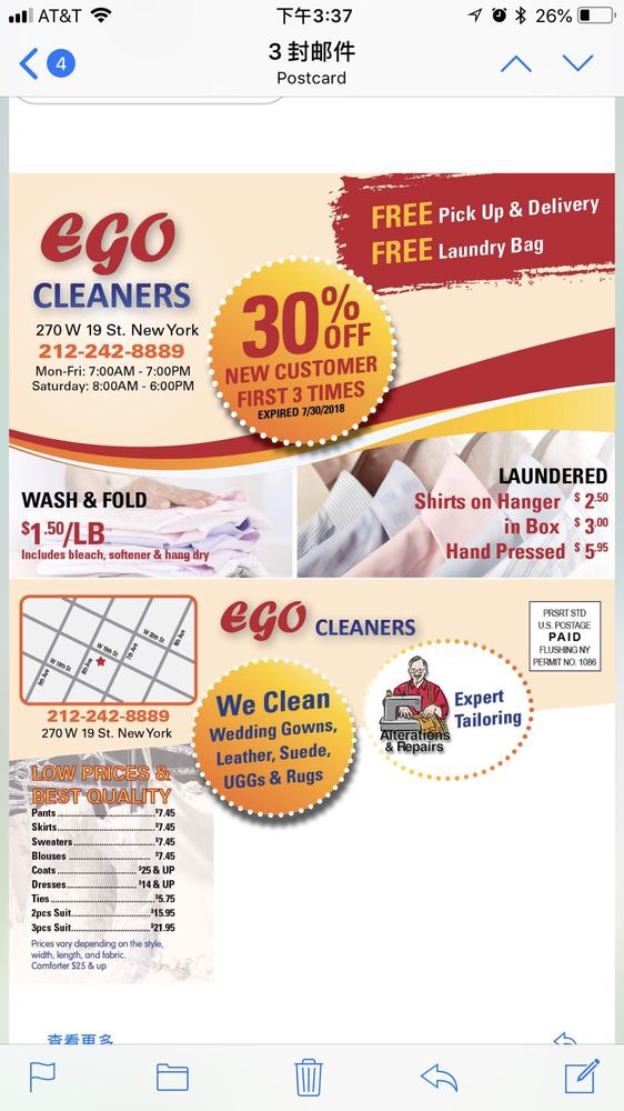 Photo of Ego Cleaners Inc