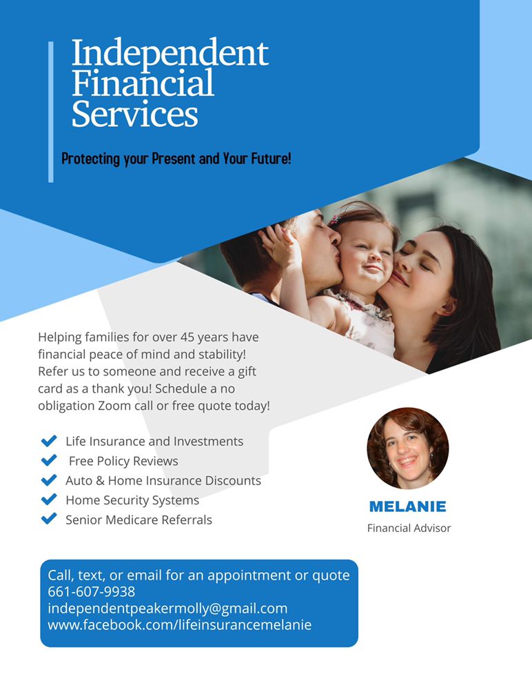 Photo of Melanie: Independent Financial Services