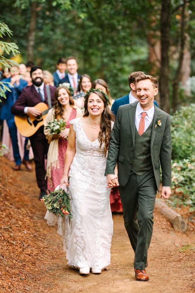Photo of A Paper Flower Wedding