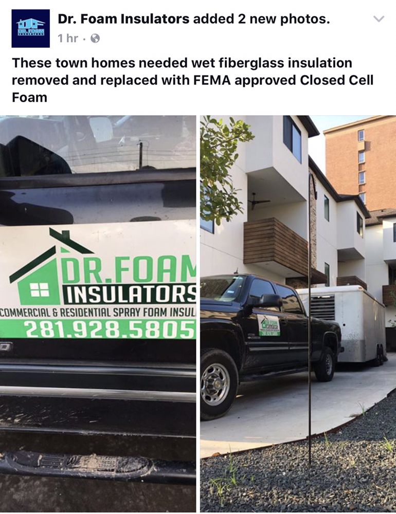 Photo of Dr Foam Insulators