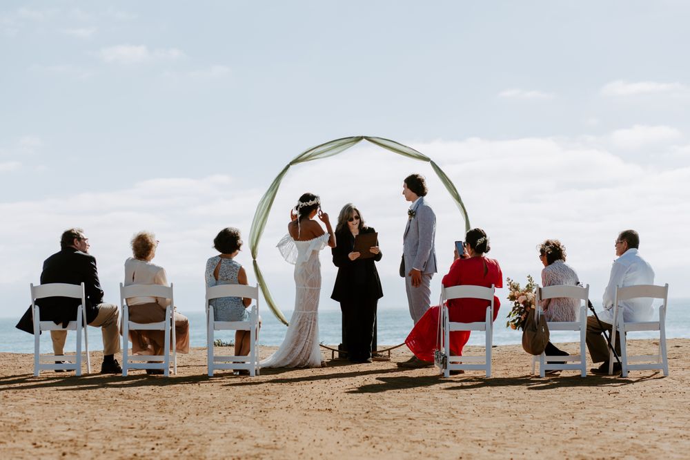 Photo of Intimate Beach Wedding