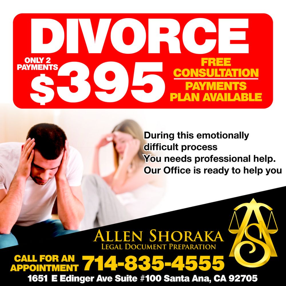 Photo of Allen Shoraka Legal Document Preparation