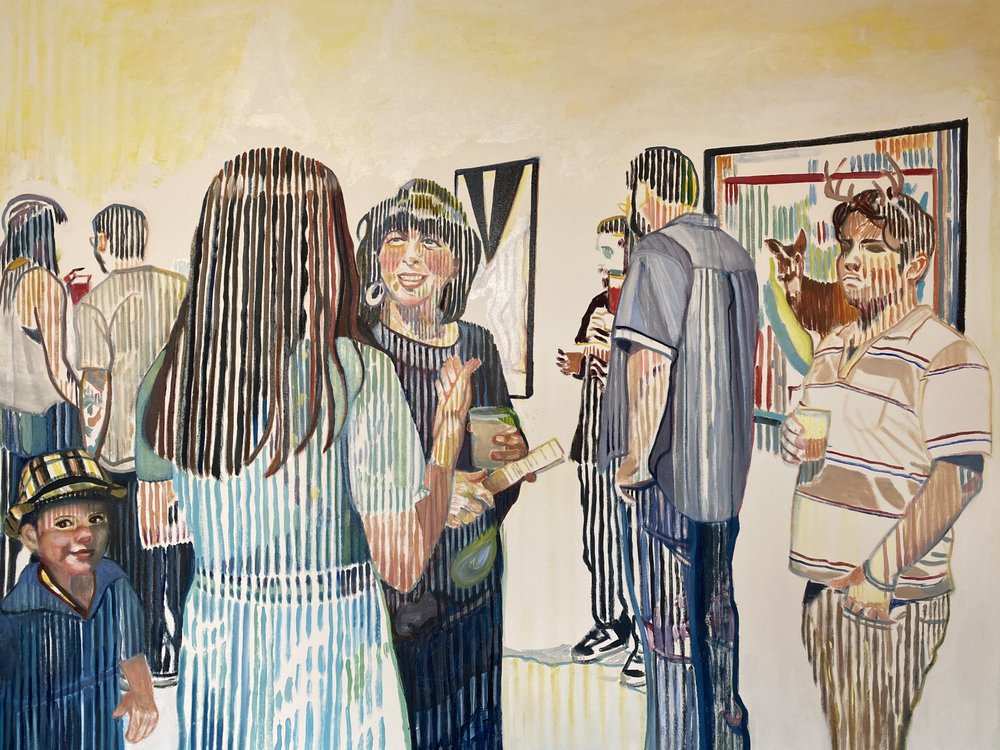Photo of Artist Leslie Pierce/ And Something Different Studio Gallery