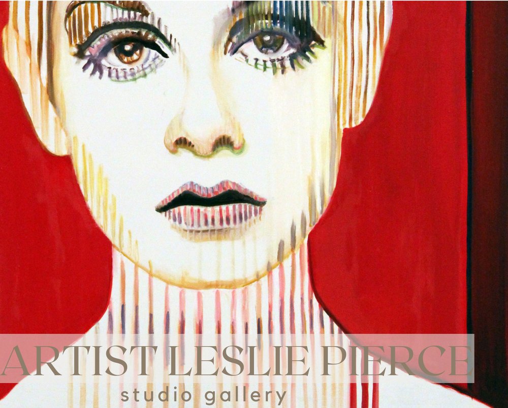 Photo of Artist Leslie Pierce/ And Something Different Studio Gallery