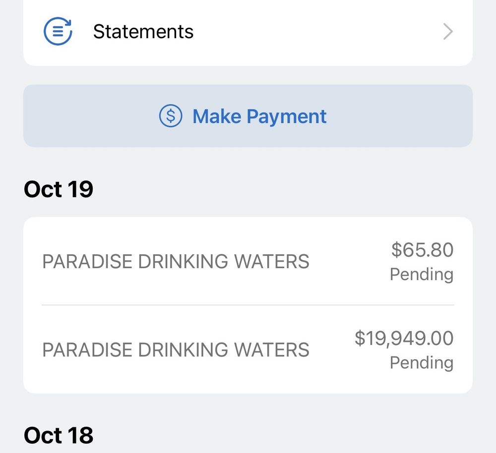 Photo of Paradise Drinking Water