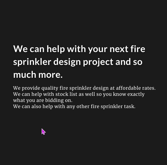 Photo of Affordable Fire Sprinkler Design