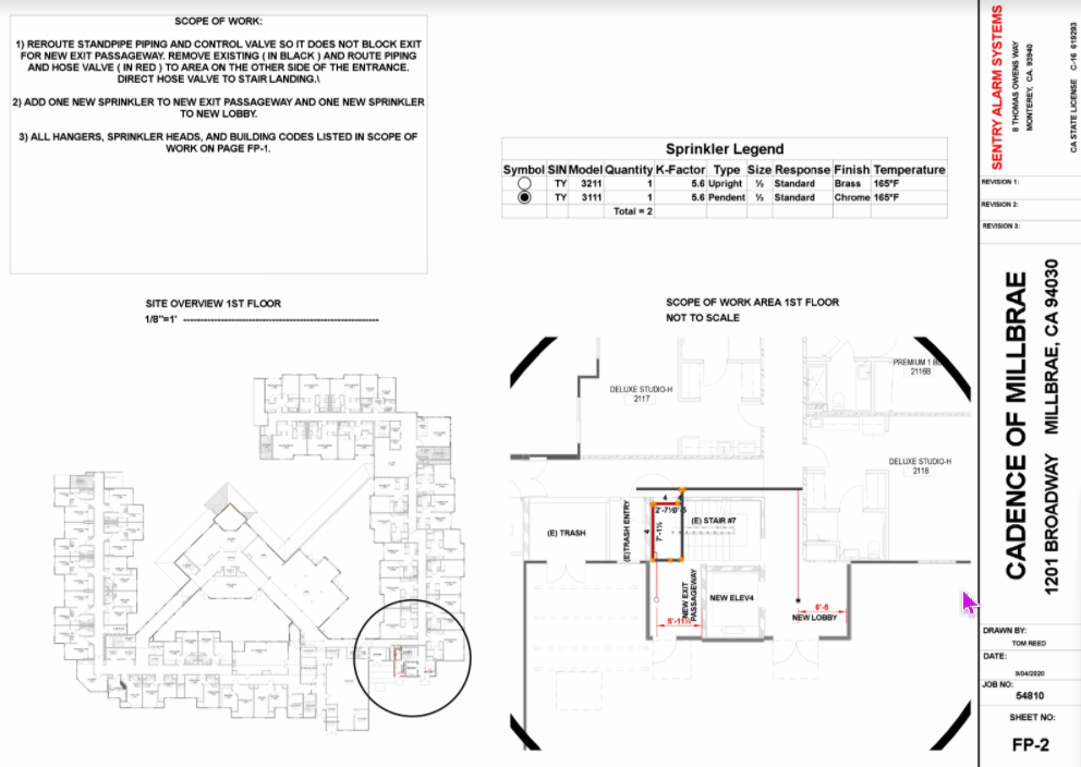 Photo of Affordable Fire Sprinkler Design
