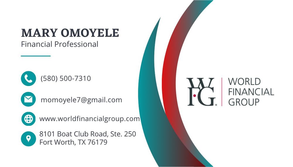 Photo of Mary Omoyele - World Financial Group Insurance Agency