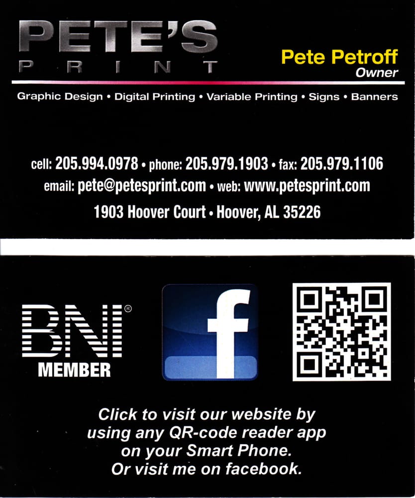 Photo of Petes Print