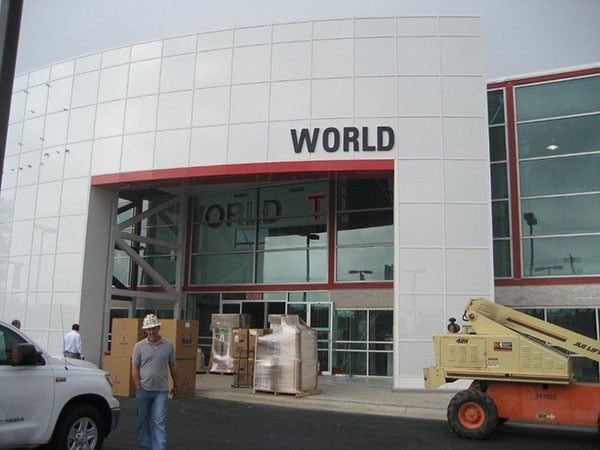 Photo of A Modern Glass and Mirror